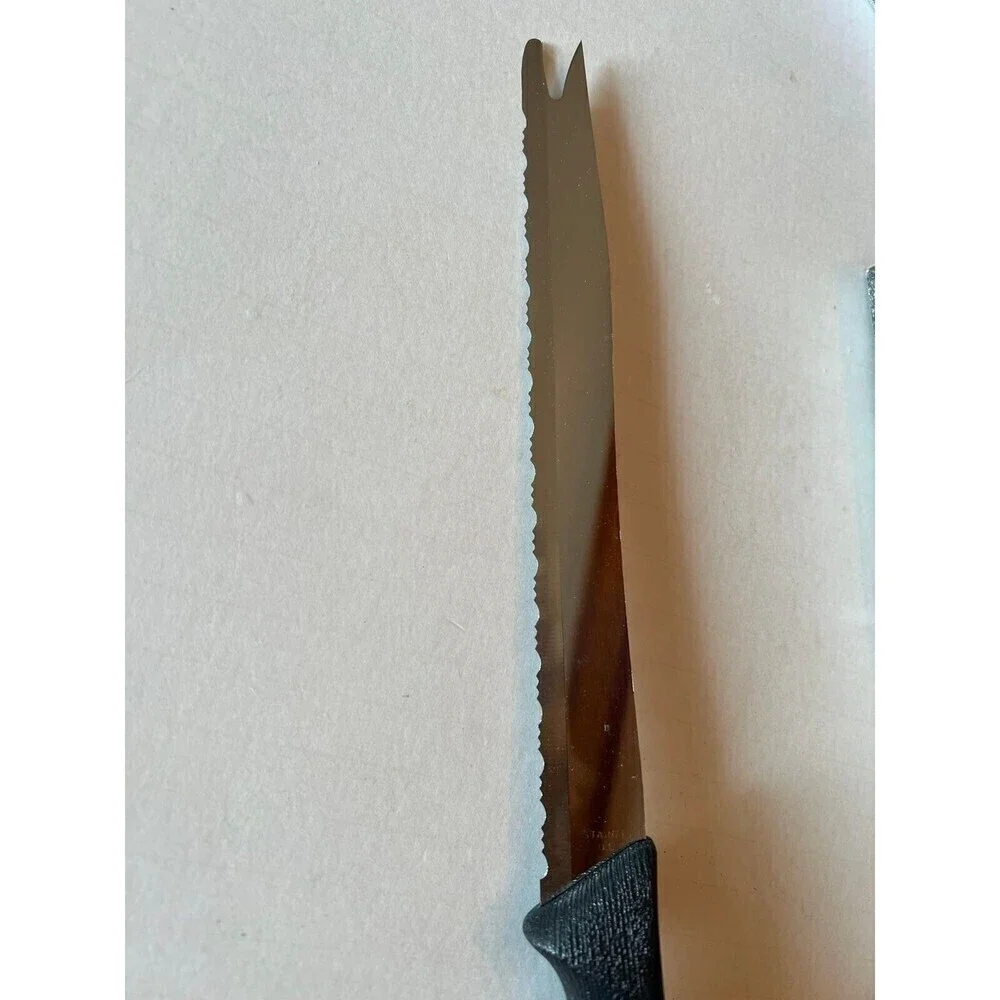 Sharpkut II Carve & Serve Knife Hardened & Tempered Surgical Stainless Steel New